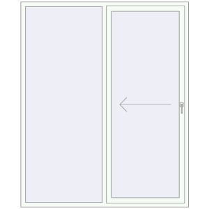 Buy Sliding patio doors 1800x2200 mm Patio door (Brillant 70)