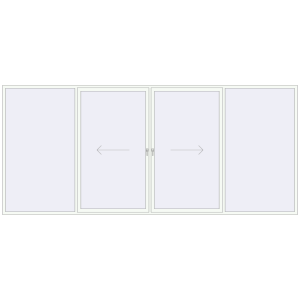 Buy Sliding patio doors 5000x2200 mm Patio door (Geneo)