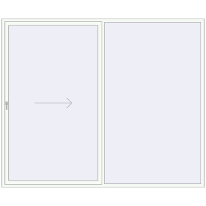 Buy Sliding patio doors 3000x2500 mm GENEO HST
