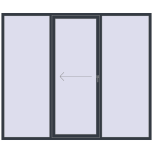 Buy Sliding patio doors 2600x2200 mm Patio door (Synego)