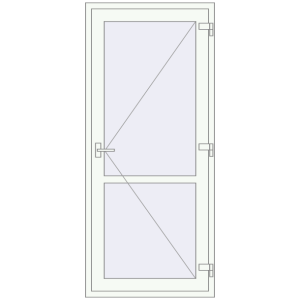 Buy Internal doors 900x2050 mm INTERIOR door (Z74/60) opens  inside