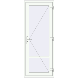 Buy Internal doors 800x2050 mm INTERIOR door (Z74/60) opens  inside
