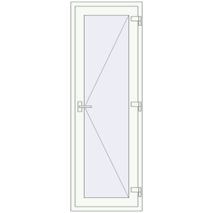 Buy Internal doors 700x2050 mm INTERIOR door (Z74/60) opens  inside
