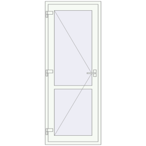 Buy Internal doors 785x2050 mm INTERIOR door (Т94/60) opens to the outside