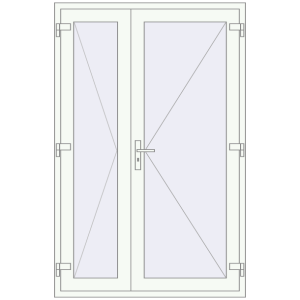 Buy Internal doors 1300x2000 mm INTERIOR door (Т94/60) opens to the outside
