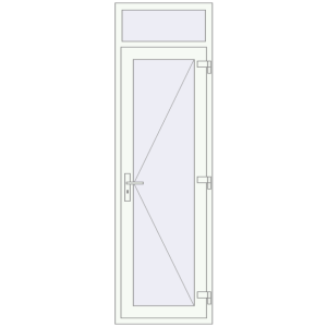 Buy Internal doors 700x2300 mm INTERIOR door (Z74/60) opens  inside