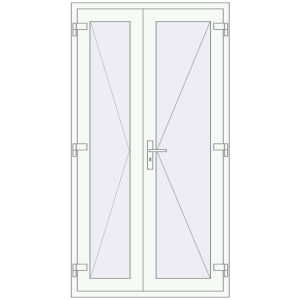 Buy Internal doors 1100x2050 mm INTERIOR door (Z74/60) opens  inside