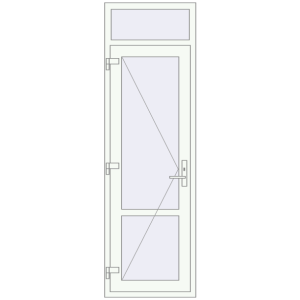 Buy Internal doors 700x2260 mm INTERIOR door (Z74/60) opens  inside