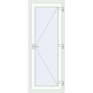 Buy Internal doors 800x1950 mm INTERIOR door (Z74/60) opens  inside