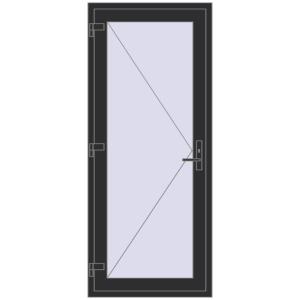 Buy Internal doors 845x2005 mm INTERIOR door (Т94/60) opens to the outside