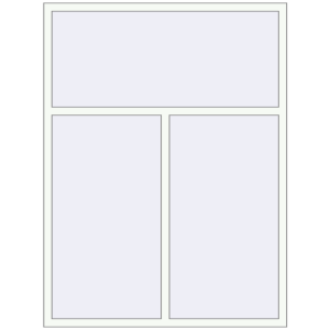 Buy Tilt-and-Turn 1500x2000 mm KORSA ENERGY-SAVING (SYNEGO MD) RAL 9016 Traffic white two-sided