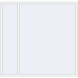 Buy Tilt-and-Turn 2160x2100 mm KORSA Altest Pony 375 RAL 9016 Traffic white two-sided