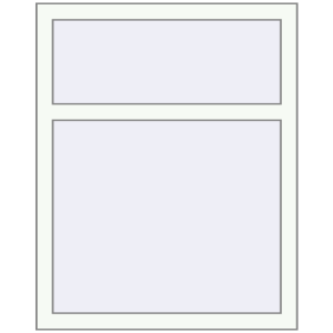 Buy Tilt-and-Turn 800x1000 mm KORSA STANDARD-RENOVATION (Euro 70) RAL 9016 Traffic white two-sided