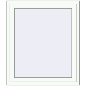 Buy Tilt-and-Turn 950x1100 mm KORSA ENERGY-SAVING (SYNEGO MD) RAL 9016 Traffic white two-sided