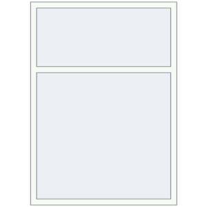 Buy Tilt-and-Turn 1210x1680 mm KORSA BRILLANT RAL 9016 Traffic white two-sided