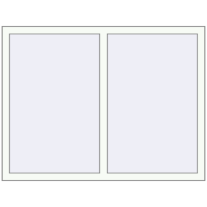 Buy Tilt-and-Turn 1435x1028 mm KORSA ENERGY-SAVING (SYNEGO MD) RAL 9016 Traffic white two-sided