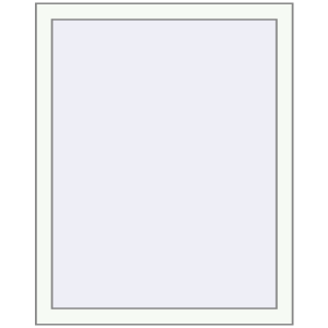 Tilt-and-Turn 825x1025 mm KORSA BRILLANT RAL 9016 Traffic white two-sided. View from inside Buy Tilt-and-Turn 825x1025 mm KORSA BRILLANT RAL 9016 Traffic white two-sided