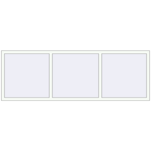 Tilt-and-Turn 2453x825 mm KORSA ENERGY-SAVING (SYNEGO MD) RAL 9016 Traffic white two-sided. View from inside Buy Tilt-and-Turn 2453x825 mm KORSA ENERGY-SAVING (SYNEGO MD) RAL 9016 Traffic white two-sided