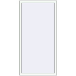 Buy Tilt-and-Turn 945x1800 mm KORSA ENERGY-SAVING (SYNEGO MD) RAL 9016 Traffic white two-sided