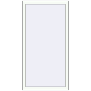 Buy Tilt-and-Turn 660x1440 mm KORSA ENERGY-SAVING (SYNEGO MD) RAL 9016 Traffic white two-sided
