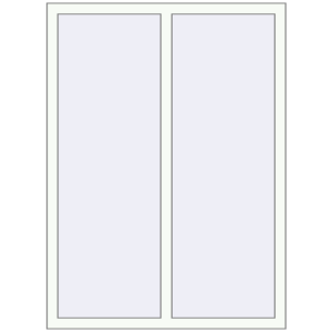 Tilt-and-Turn 1100x1500 mm KORSA BRILLANT RAL 9016 Traffic white two-sided. View from inside Buy Tilt-and-Turn 1100x1500 mm KORSA BRILLANT RAL 9016 Traffic white two-sided