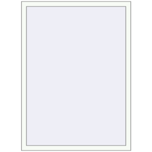 Buy Tilt-and-Turn 1100x1500 mm KORSA BRILLANT RAL 9016 Traffic white two-sided