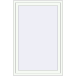 Tilt-and-Turn 1000x1500 mm KORSA STANDARD (Euro 70) RAL 9016 Traffic white two-sided. View from inside Buy Tilt-and-Turn 1000x1500 mm KORSA STANDARD (Euro 70) RAL 9016 Traffic white two-sided