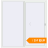 Pricing Sliding patio doors 2210x2315 mm KORSA SYNEGO SLIDE RAL 9016 Traffic white two-sided. Price: 1 307.41 EUR