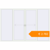 Pricing Sliding patio doors 3300x2200 mm Patio door (Synego) RAL 9016 Traffic white two-sided. Price: €2,782.42