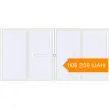 Pricing Sliding patio doors 4200x2100 mm Patio door (Brillant 70) RAL 9016 Traffic white two-sided. Price: ₴108,259.09