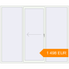 Pricing Sliding patio doors 2600x2200 mm Patio door (Synego) RAL 9016 Traffic white two-sided. Price: 1 497.72 EUR