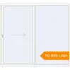 Pricing Sliding patio doors 2600x2350 mm KORSA SYNEGO SLIDE RAL 9016 Traffic white two-sided. Price: ₴59,908.70