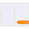 Pricing Sliding patio doors 2600x2200 mm KORSA SYNEGO SLIDE RAL 9016 Traffic white two-sided. Price: €1,355.56