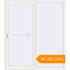 Pricing Sliding patio doors 1850x2110 mm Patio Door (Euro 60) RAL 9016 Traffic white two-sided. Price: 40 361.55 UAH