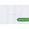 Pricing Sliding patio doors 3300x2200 mm Patio door (Brillant 70). Price: 89 636.46 UAH