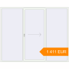 Pricing Sliding patio doors 2800x2260 mm Patio Door (Euro 60) RAL 9016 Traffic white two-sided. Price: 1 410.65 EUR