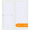 Pricing Sliding patio doors 1850x2110 mm Patio door (Brillant 70) RAL 9016 Traffic white two-sided. Price: ₴49,111.31