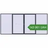 Pricing Sliding patio doors 5000x2200 mm Patio door (Geneo). Price: 143 060.57 UAH