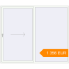 Pricing Sliding patio doors 2600x2200 mm KORSA SYNEGO SLIDE RAL 9016 Traffic white two-sided. Price: 1 355.56 EUR