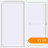 Pricing Sliding patio doors 2000x2000 mm Patio Door (Euro 60) RAL 9016 Traffic white two-sided. Price: €1,667.78