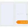 Pricing Sliding patio doors 2360x2100 mm Patio door (Brillant 70) RAL 9016 Traffic white two-sided. Price: ₴53,043.04
