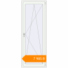 Pricing Balcony doors 785x2125 mm KORSA STANDARD (Euro 70) BALKON DOOR RAL 9016 Traffic white two-sided. Price: ₴7,985.08