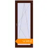 Pricing Balcony doors 800x2100 mm KORSA ENERGY-SAVING (SYNEGO MD) BALKON DOOR BLACK_CHERRY two-sided. Price: ₴14,394.87