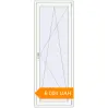 Pricing Balcony doors 785x2125 mm KORSA STANDARD (Euro 70) BALKON DOOR RAL 9016 Traffic white two-sided. Price: 6 003.61 UAH