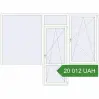 Pricing Balcony doors 3250x2400 mm KORSA STANDARD (Euro 70) BALKON DOOR. Price: 20 011.87 UAH