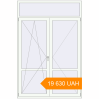 Pricing Balcony doors 1600x2400 mm KORSA ENERGY-SAVING (SYNEGO MD) BALKON DOOR RAL 9016 Traffic white two-sided. Price: 19 629.57 UAH