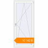 Pricing Balcony doors 900x2100 mm KORSA ENERGY-SAVING (SYNEGO MD) BALKON DOOR RAL 9016 Traffic white two-sided. Price: ₴10,141.56