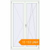 Pricing Balcony doors 1200x2050 mm KORSA STANDARD (Euro 70) BALKON DOOR RAL 9016 Traffic white two-sided. Price: 10 152.7 UAH