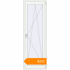 Pricing Balcony doors 700x2100 mm KORSA STANDARD (Euro 70) BALKON DOOR RAL 9016 Traffic white two-sided. Price: $204.96