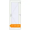 Pricing Entrance doors 800x2100 mm DOOR KORSA BASE REHAU EURO 60 RAL 9016 Traffic white two-sided. Price: ₴17,146.61